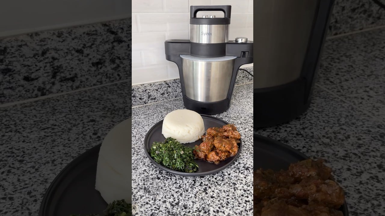 Syinix Ugali Cooker Eco #ugali #ugalirecipe #swallowmaker beefstew #cookingvideo #syinixcooker