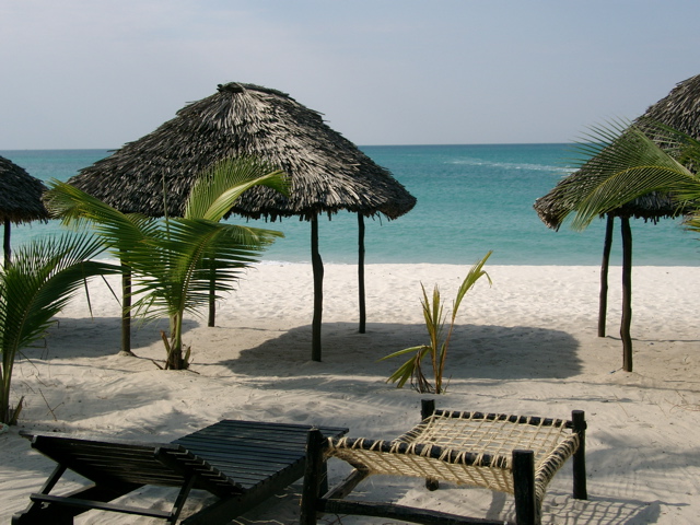 Dar es salaam Beach on the peninsula of Kigamboni