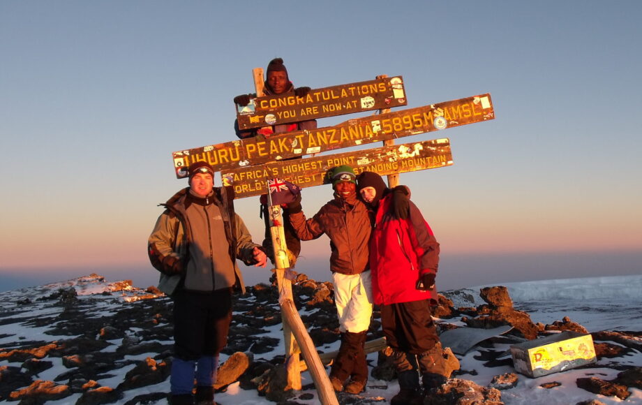 Kilimanjaro climb summit