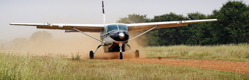 Flight to Ruaha National Park and game drive