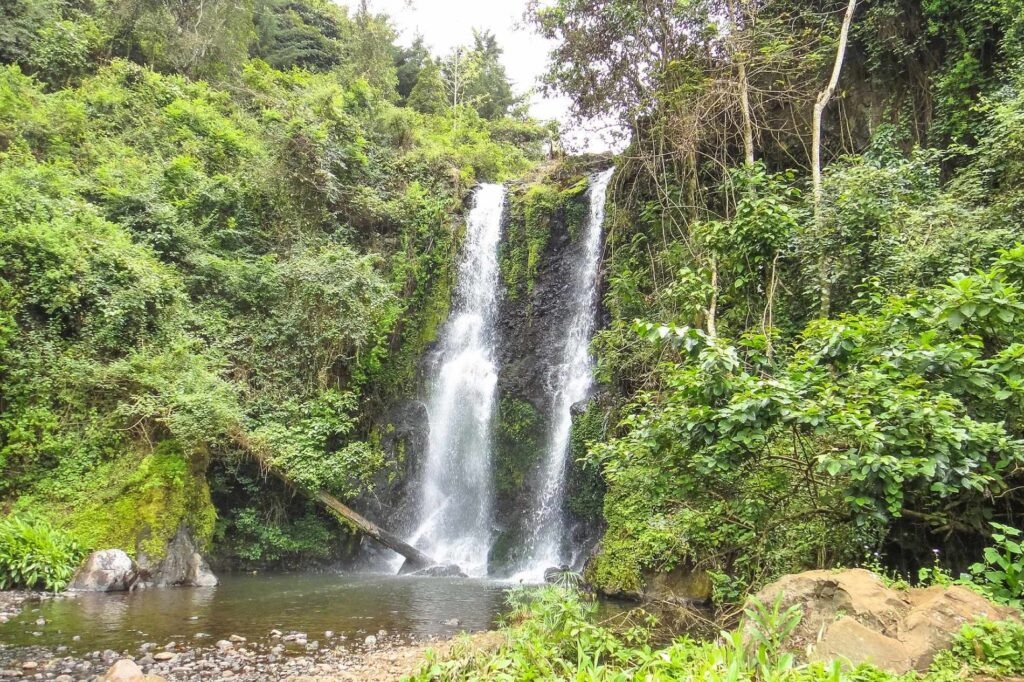 Marangu Waterfalls in Tanzania