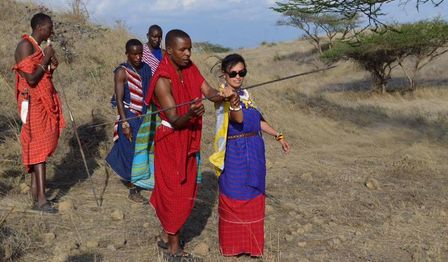 visiting a massai tribe in Tanzania with Tanzania Specialist